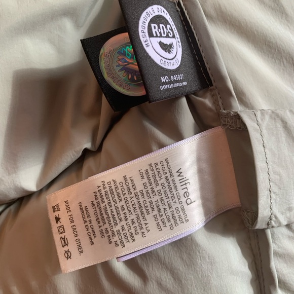 Wilfred Cloud Puff Jacket - Light Gray - Picture 7 of 8